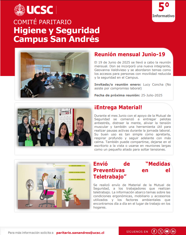 Informativo N°5 Actividades Enero 2025